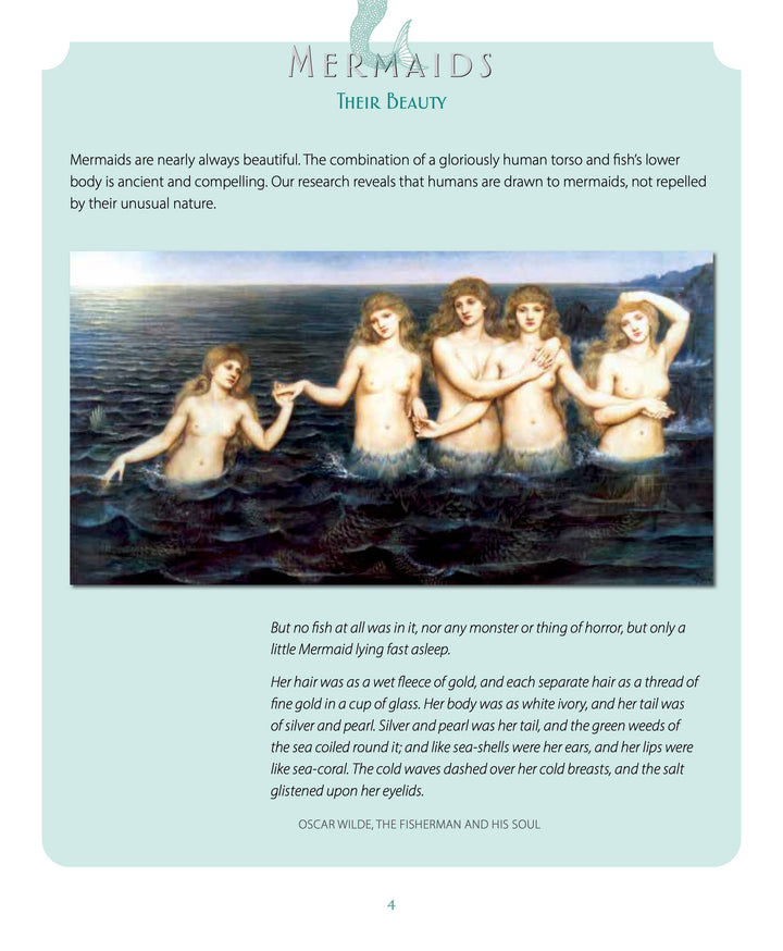 Mermaids - Illustrated Gift Book - Vintage Art