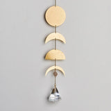 Suncatcher- Moon Phase/Moonstone