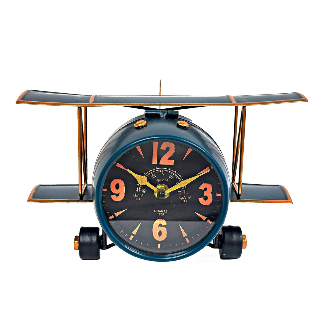 Bi-Plane Table Clock