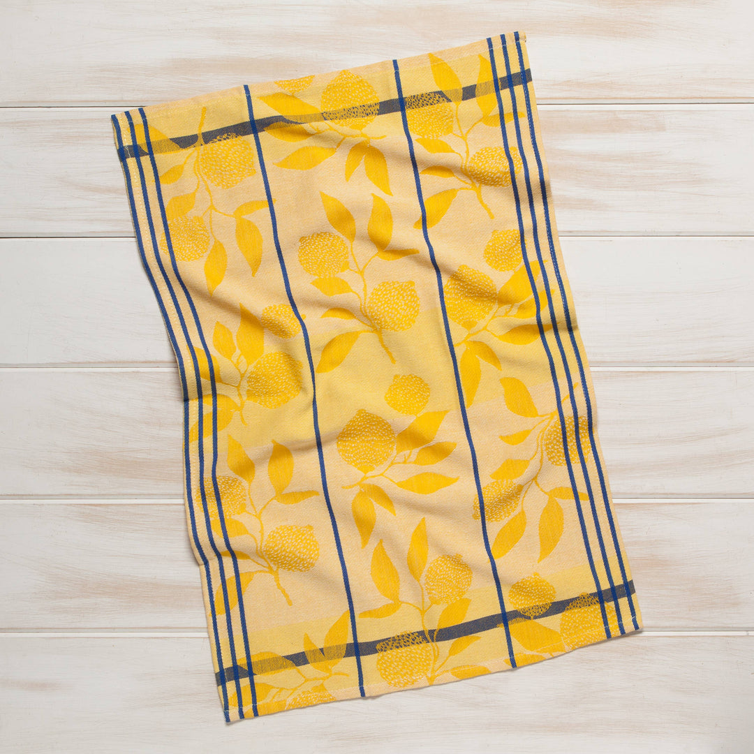Lemons Jacquard Dishtowel