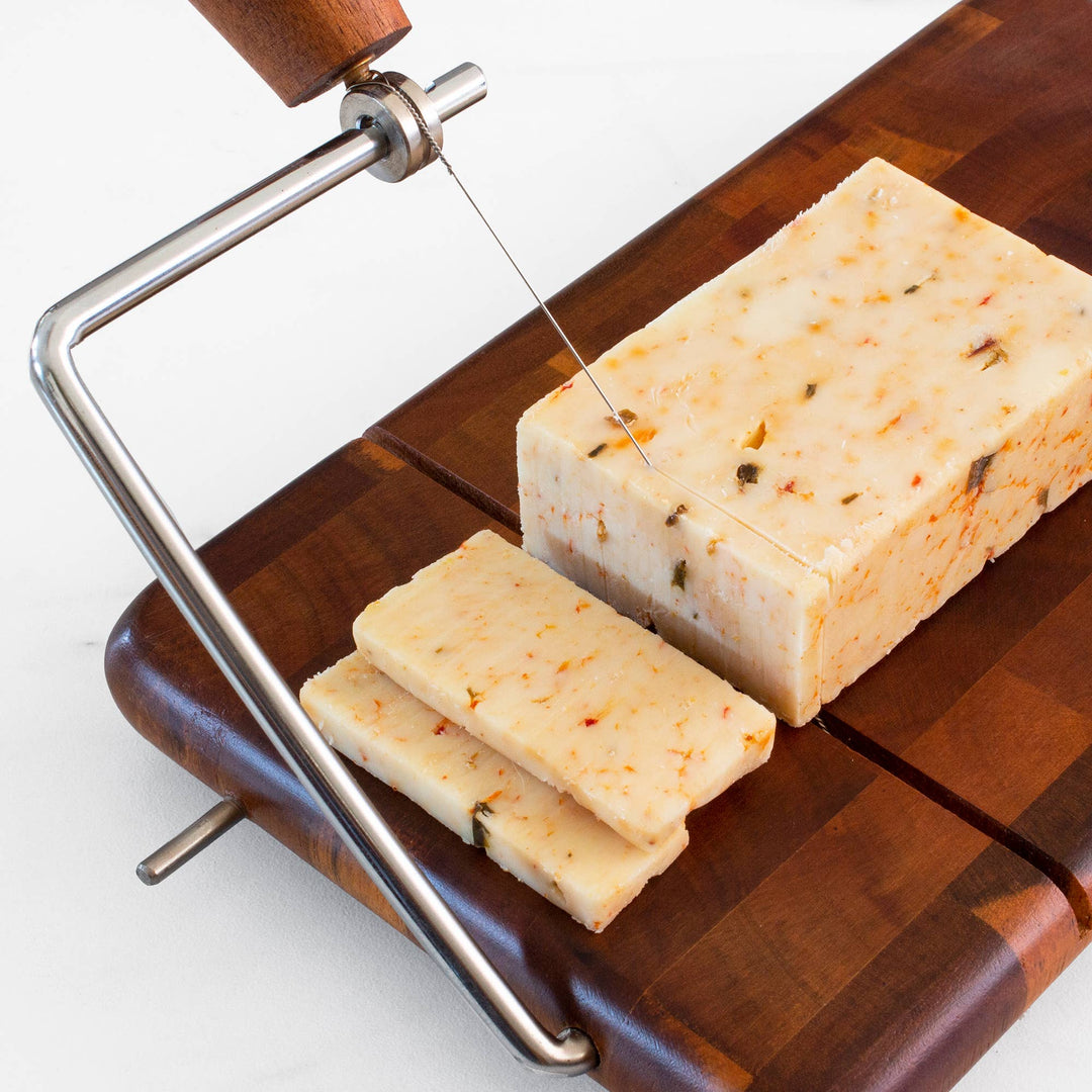 Rock &amp; Branch® Acacia Charcuterie Board with Cheese Slicer