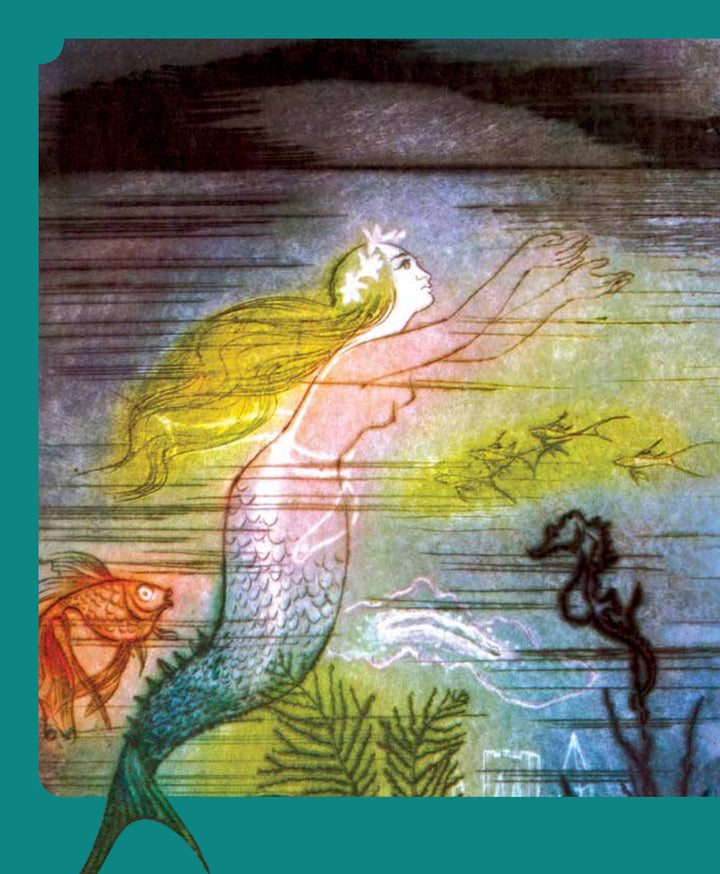 Mermaids - Illustrated Gift Book - Vintage Art
