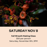 Fall Wreath Making Class