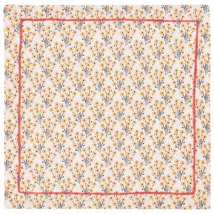Bouquet Cocktail Napkins Set of 4: Multi-Colored