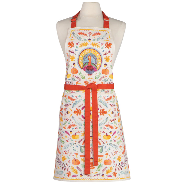 THANKSGIVING Chef Apron Autumn Plenty