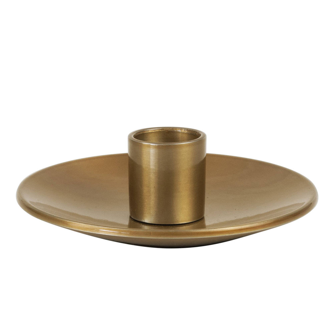 Simplicity Taper Holder: Gold
