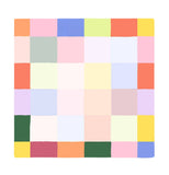 Rainbow Checks Jumbo Desk Pad