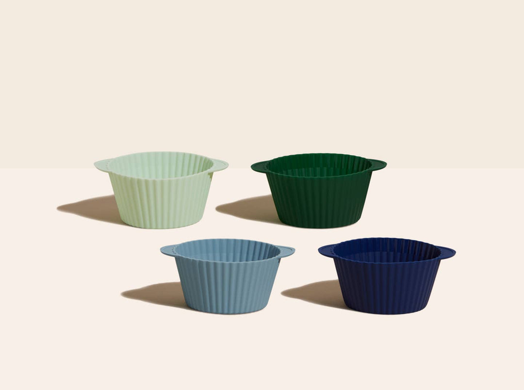 GIR Cupcake Liners: Mint.Dark Green.Slate.Navy