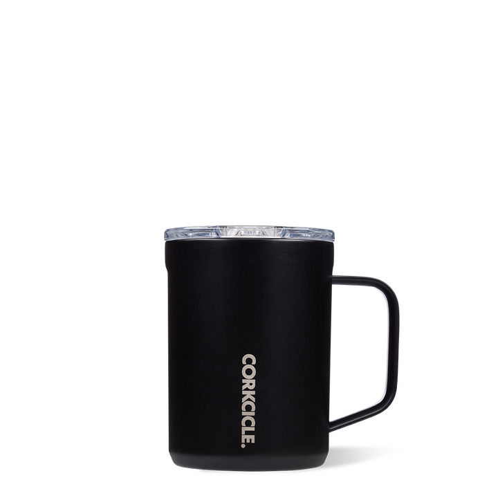 Travel Mug - 16oz Matte Black