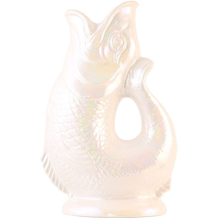 Pearl Lustre Gluggle Jug: Extra Large