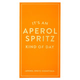 Barware Book Box - It's an Aperol Spritz Kind of Day: Hand Wash Only / Stainless Steel, Cardboard Box