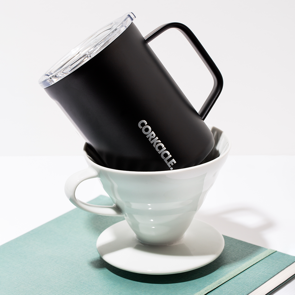 Travel Mug - 16oz Matte Black