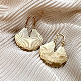 Handmade Truffle Earrings: Silver Finish