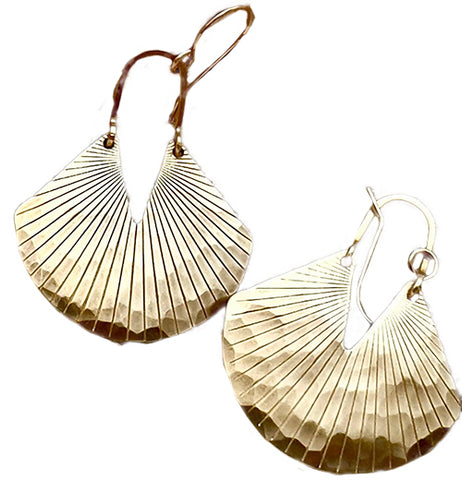 Handmade Truffle Earrings - Gold