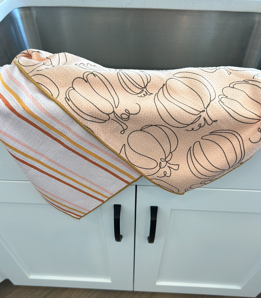 THANKSGIVING Fall Harvest Kitchen Towel