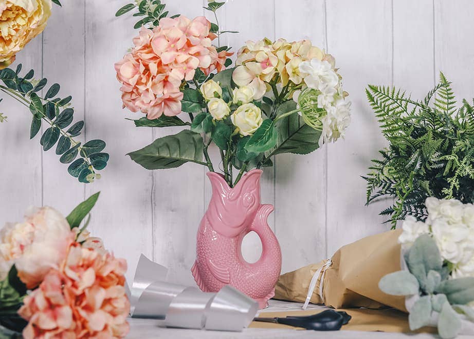 Pearl Lustre Gluggle Jug: Extra Large