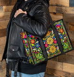 Flower Fest Shoulder Tote