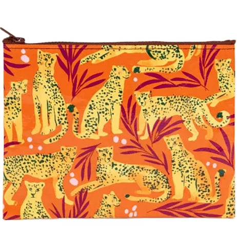 Cheetah Zipper Pouch