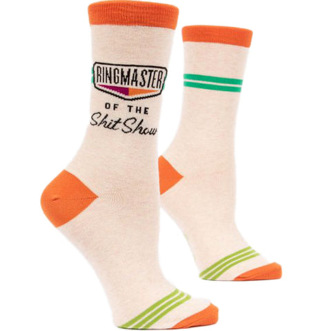 Ringmaster Of The Shit Show Socks