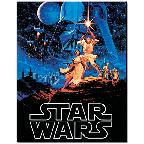 Star Wars Hildebrandt Tin Sign