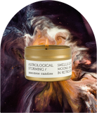Astrological Storming (Sandalwood & Incense) Candle: 7.8 oz Glass Jar