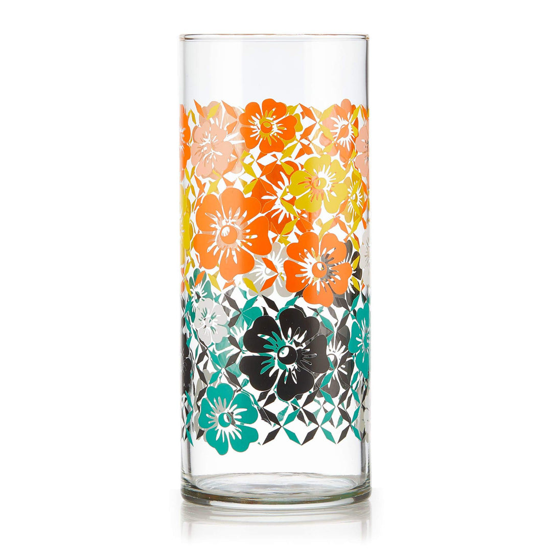 Libbey Vintage Flower Power Cooler Glasses