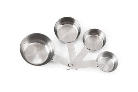 Fox Run Stainless Steel Measuring Cup Set, 4-Piece