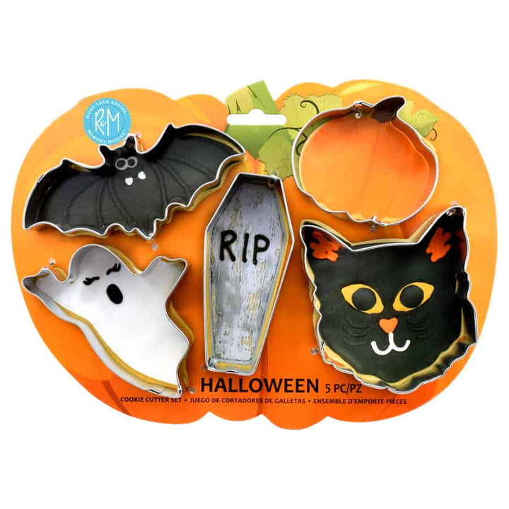 HALLOWEEN Cookie 5 PC Cutter Set
