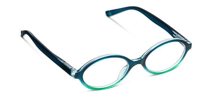 Filly (Blue Light): Teal/Green Ombre / Reading / 2.75
