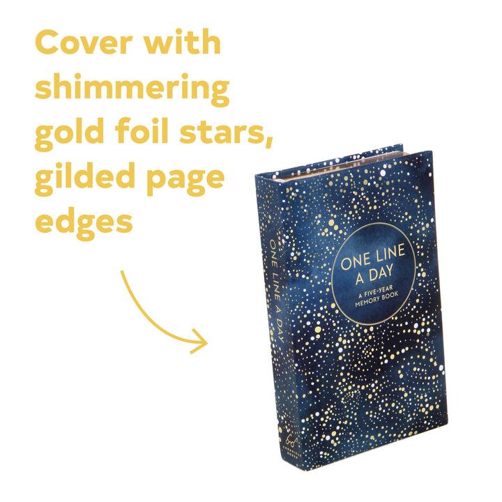 Celestial One Line a Day Journal