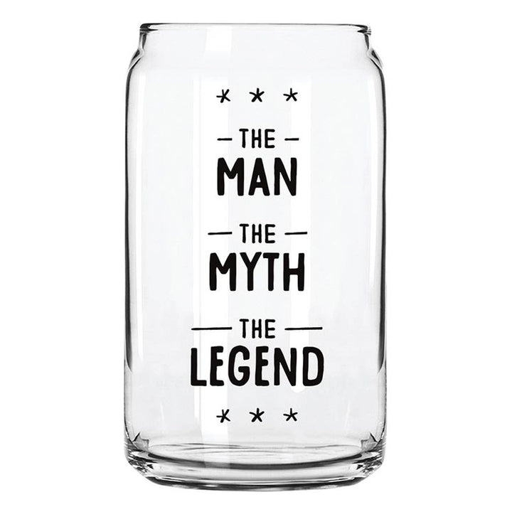 Beer Glass - Man Myth Legend: Material