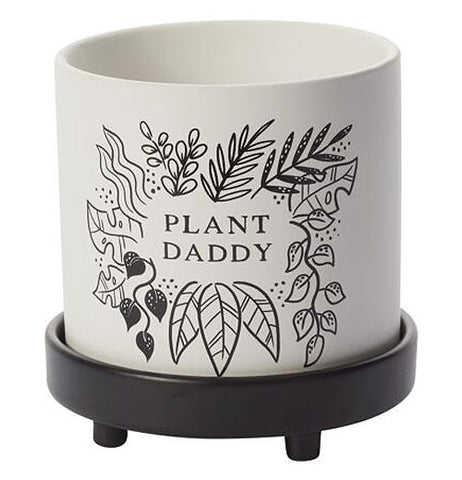 Plant Daddy Pot with Saucer