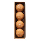 Unscented Mushroom Candles, Set of Four