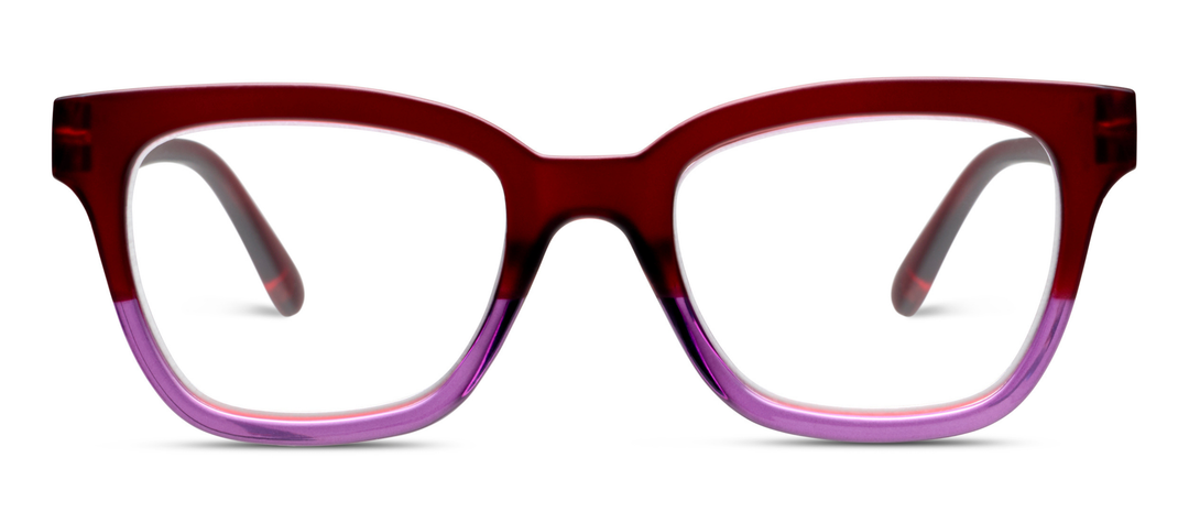 Zoey (Blue Light): Chai Tortoise/Pink / Reading / 1.00