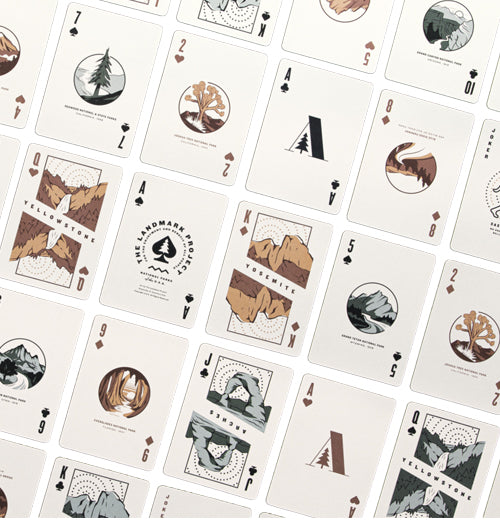 "National Parks" Playing Cards