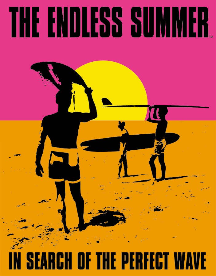 Endless Summer - Poster Tin Sign