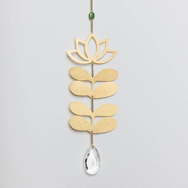 Suncatcher - Lotus/African Turquoise
