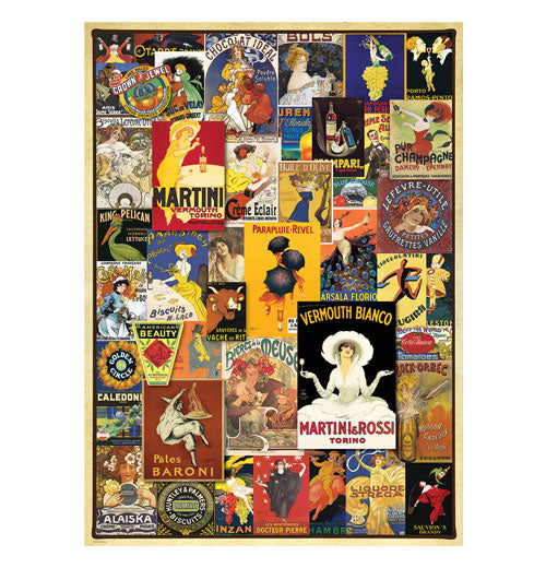 Vintage Posters 1000-Piece Puzzle