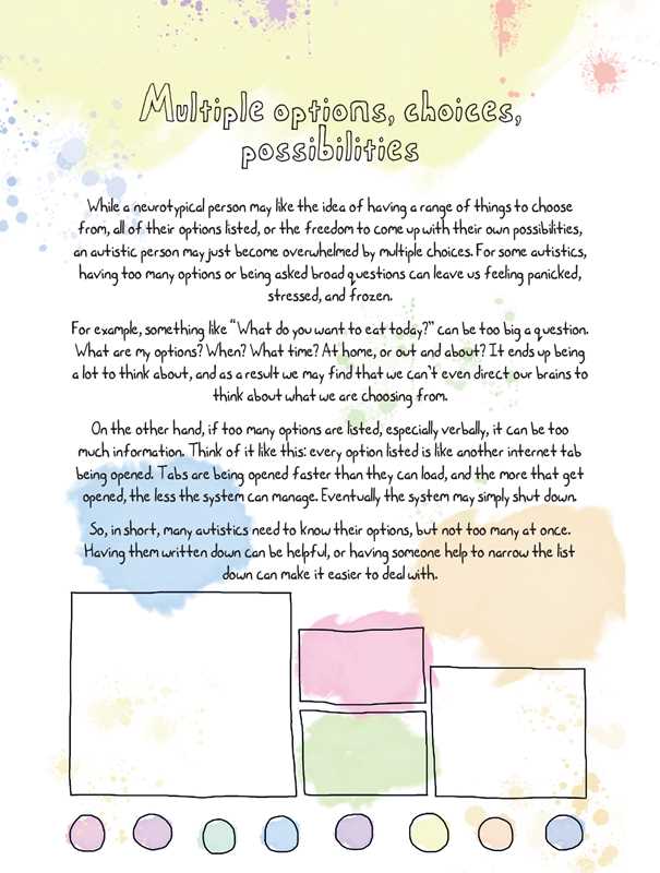 I Am Autistic: A Workbook by Chanelle Moriah