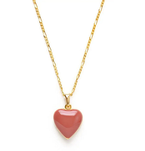 Small Heart Locket Necklace