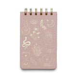 TWIN WIRE NOTEPAD, 3.25" X 5.5" - MYSTIC ICONS