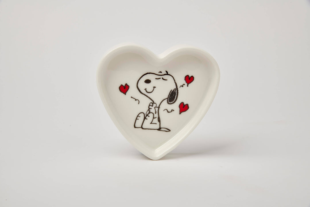 Peanuts Heart Shaped Trinket Dish - Love