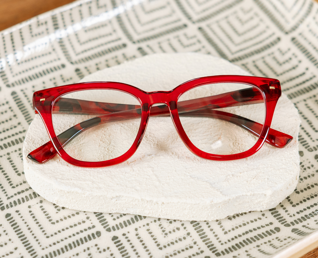Lenora (Blue Light): Butterscotch/Mocha Tortoise / Reading / 3.50