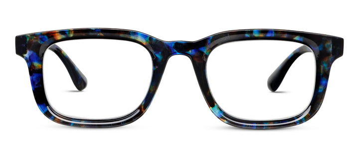 Otto (Blue Light): Teal Ombre Horn / Reading / 1.25
