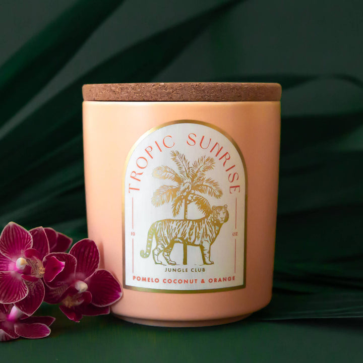 Tropic Sunrise Candle | Pomelo, Coconut, &amp; Orange
