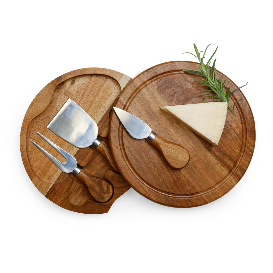 Acacia Cheese Board and Tools Set