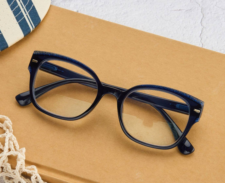 Glimmer (Blue Light): Navy / Reading / 1.00