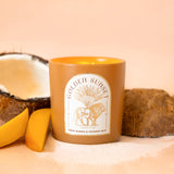 Golden Sunset Candle | Fresh Mango & Coconut Milk