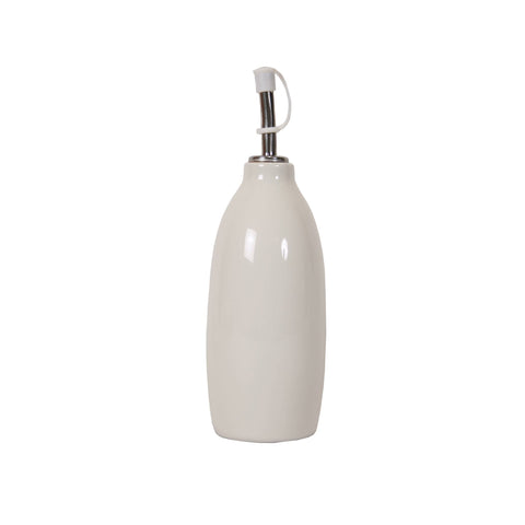 Oil & Vinegar Cruet - White