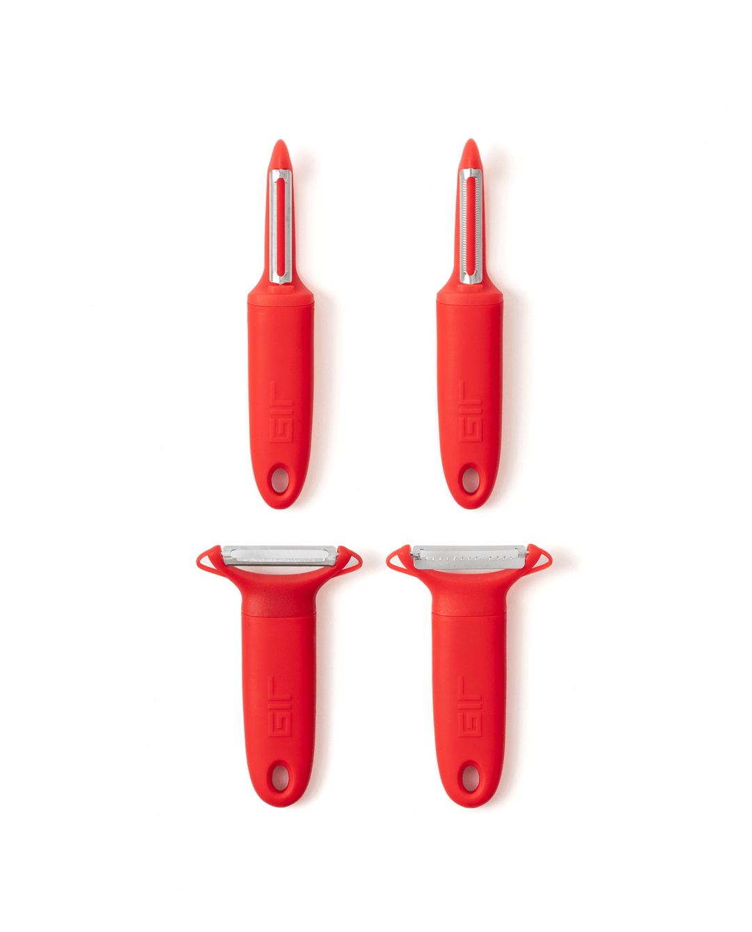 Peeler: I-Handle Serrated